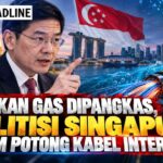 Pasokan Gas Dipangkas, Politisi Singapura Ancam Potong Kabel Internet RI