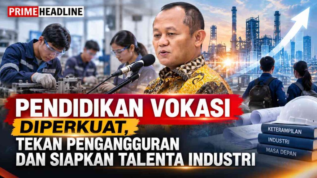 Pendidikan Vokasi Diperkuat, Tekan Pengangguran dan Siapkan Talenta Industri