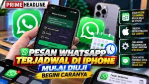 Pesan WhatsApp Terjadwal iPhone Mulai Diuji, Begini Caranya