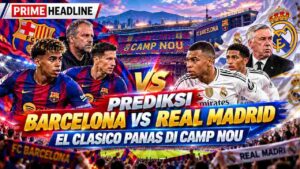 Prediksi Barcelona vs Real Madrid, El Clasico Panas di Camp Nou