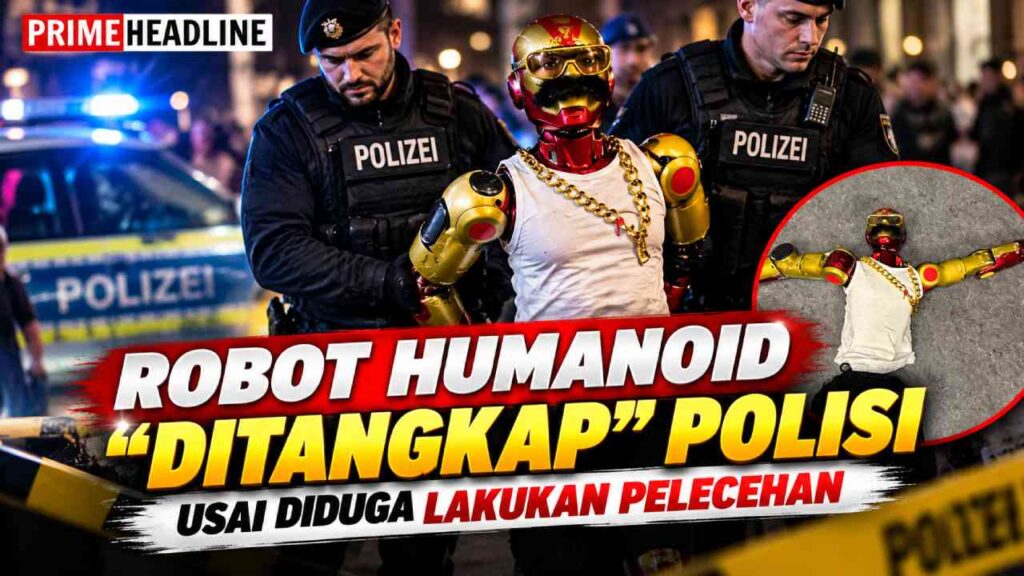 Robot Humanoid “Ditangkap” Polisi Usai Diduga Lakukan Pelecehan