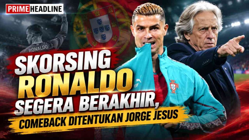 Skorsing Ronaldo Segera Berakhir, Comeback Ditentukan Jorge Jesus