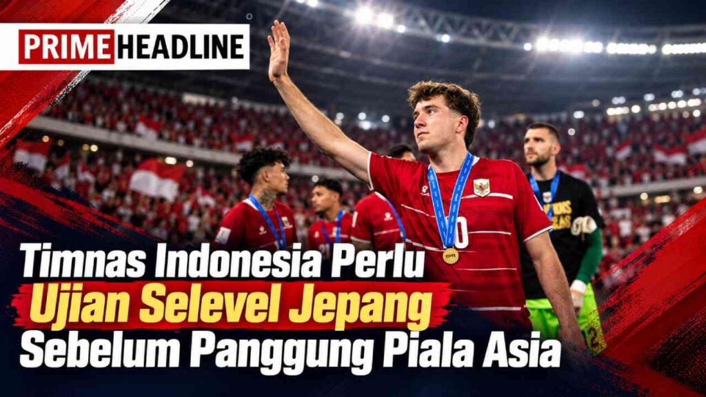 Timnas Indonesia Perlu Ujian Selevel Jepang Sebelum Panggung Piala Asia