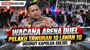 Wacana Arena Duel Pelaku Tawuran 10 Lawan 10 Disorot Kapolda Sulsel