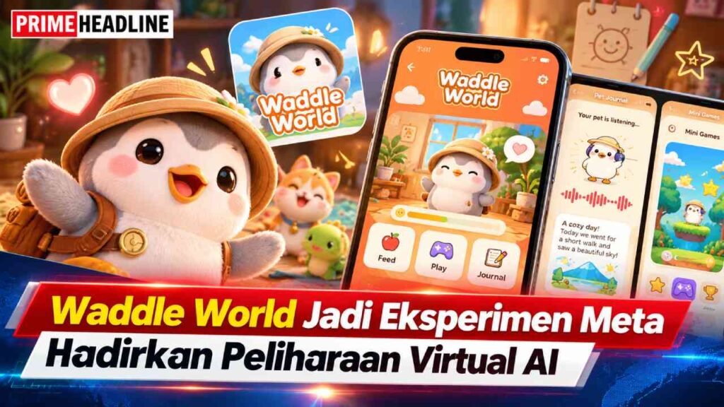 Waddle World Jadi Eksperimen Meta Hadirkan Peliharaan Virtual AI